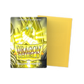 Dragon Shield - 60 Japanese Size Dual Sleeves - Yellow Matte