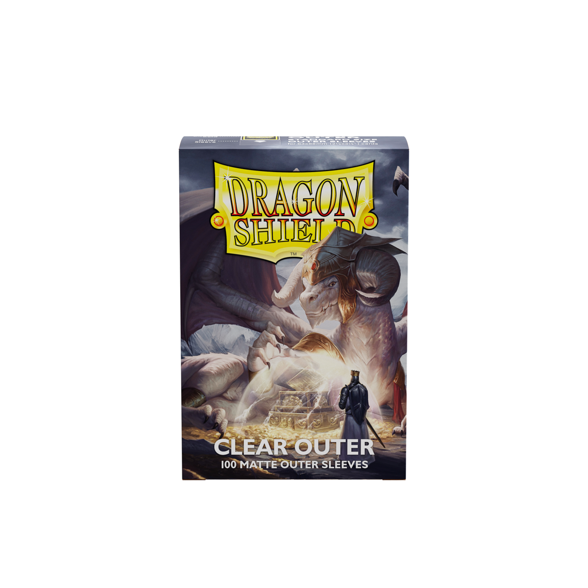 Dragon Shield - 100 Standard Size Card Outer Sleeves - Clear Matte