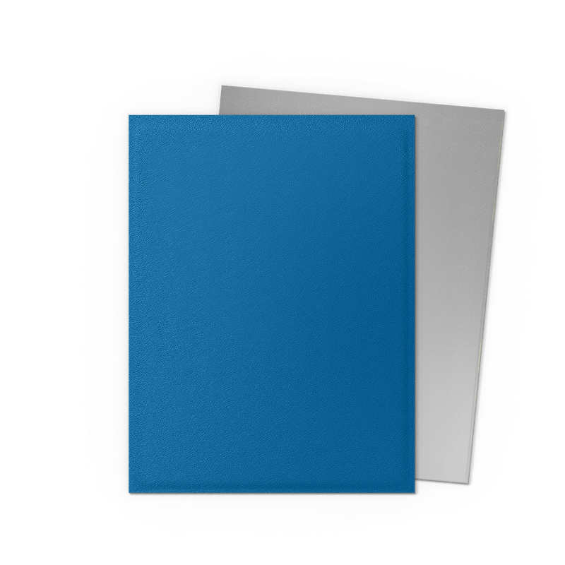 Dragon Shield - 100 Standard Size Matte Dual Card Sleeves - Sky Blue & Silver