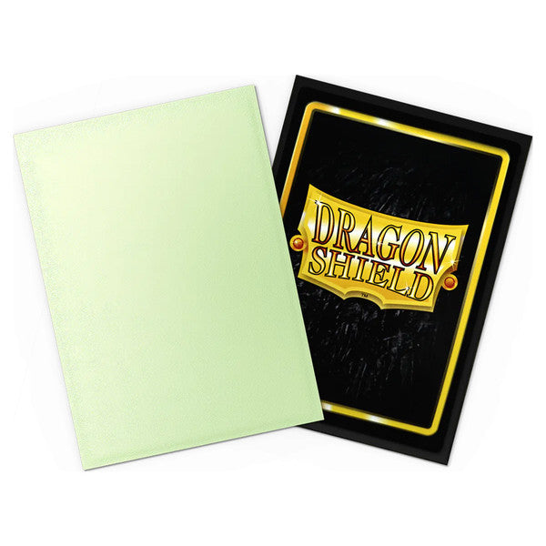 Dragon Shield - 100 Standard Size Card Dual Sleeves - Gooseberry Matte