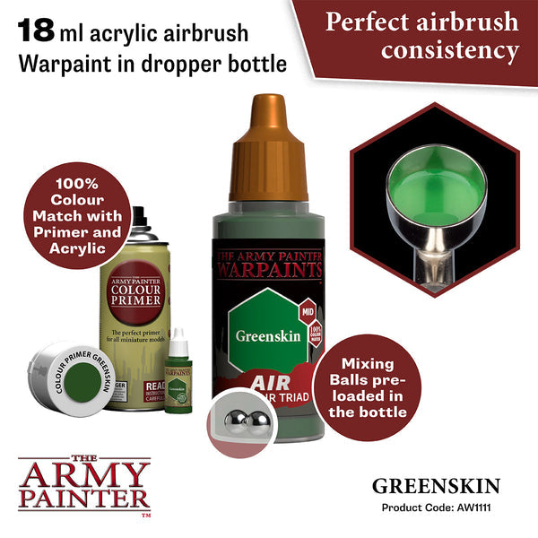 Warpaints Air Colour Triad - Greenskin