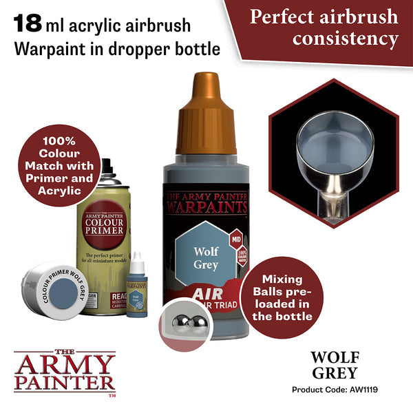 Warpaints Air Colour Triad - Wolf Grey