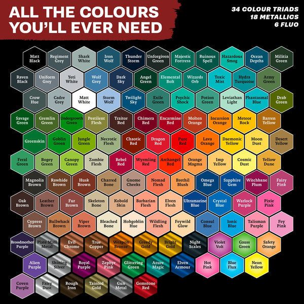 Warpaints Air - Complete Set