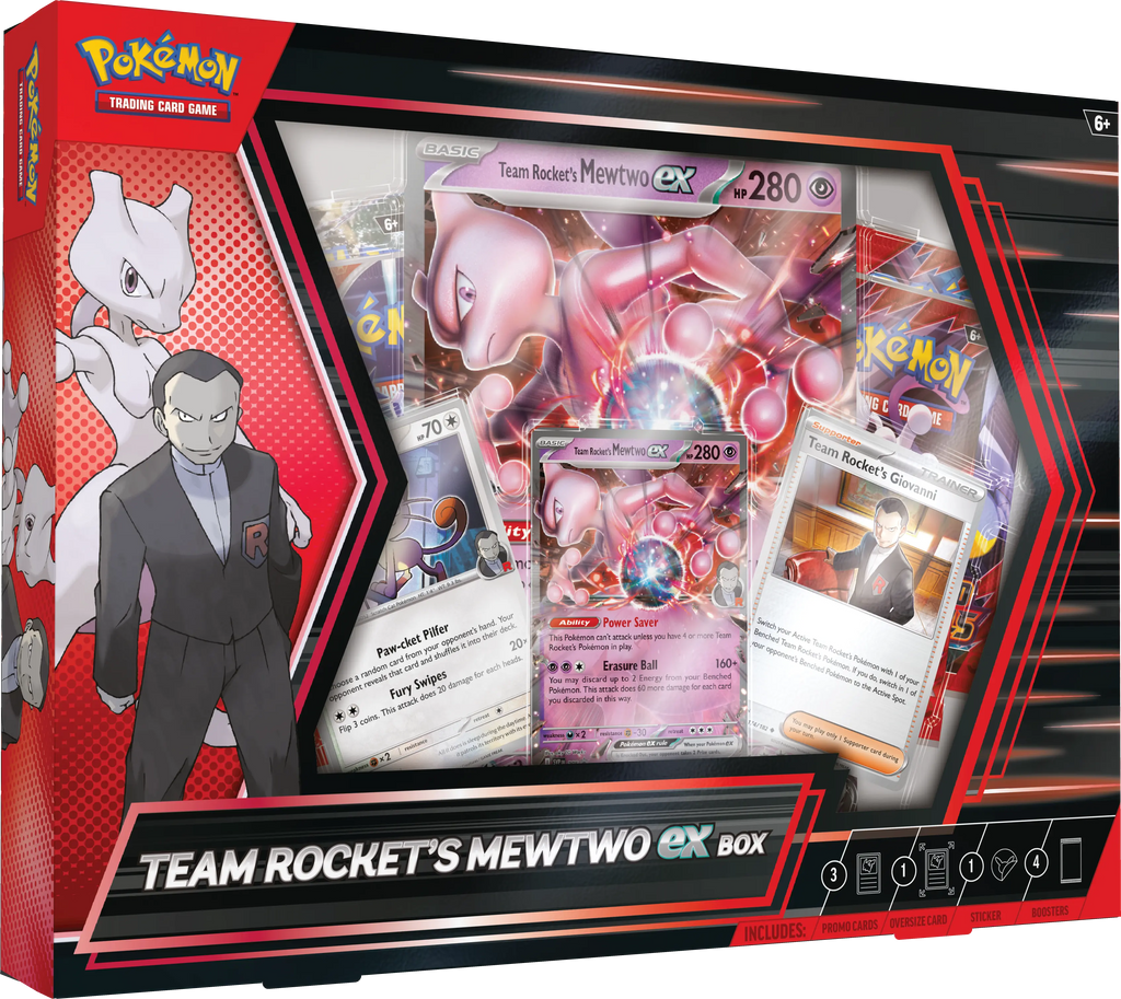Pokemon Team Rocket's Mewtwo EX Box (englisch)