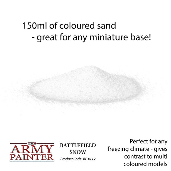 The Army Painter Battlefield Basing - Snow