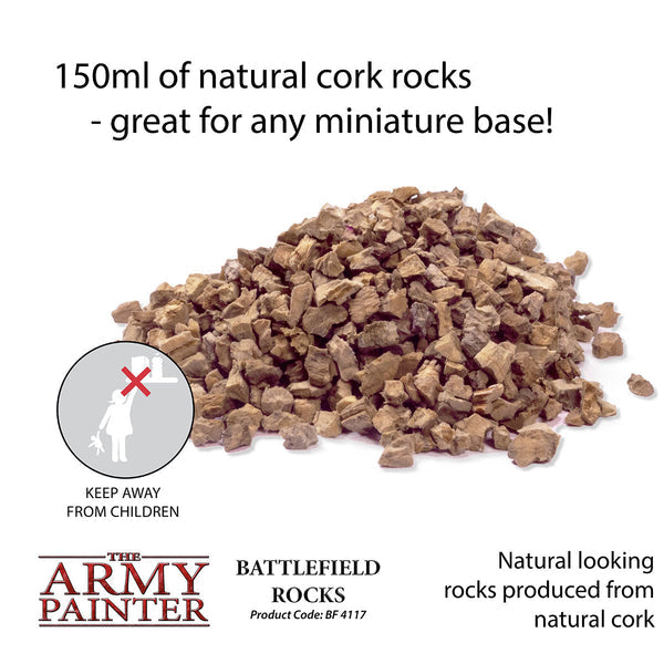 The Army Painter Battlefield Basing - Battlefield Rocks