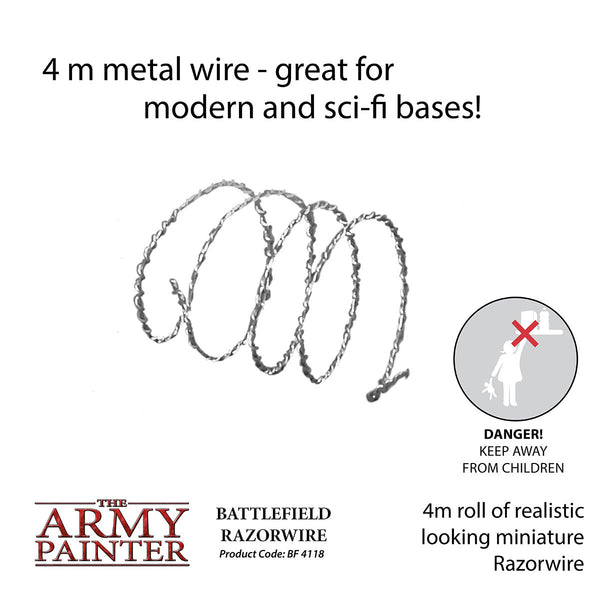 The Army Painter Battlefield Basing - Battlefield Razorwire