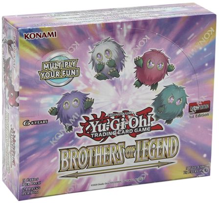 Yu-Gi-Oh! Brothers of Legend Booster Display (englisch)