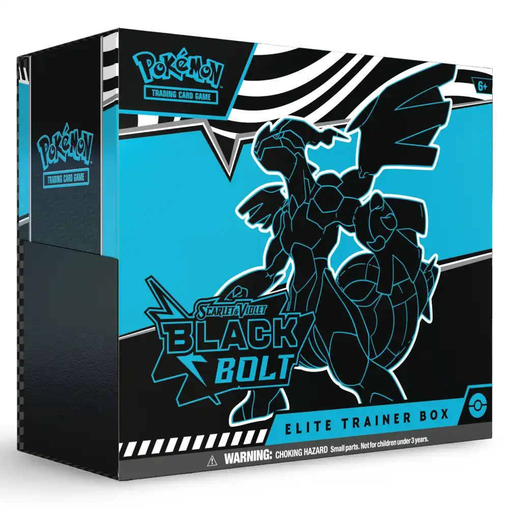 Pokemon – Scarlet & Violet: SV10.5 Elite-Trainer-Box Black Bolt (Englisch)