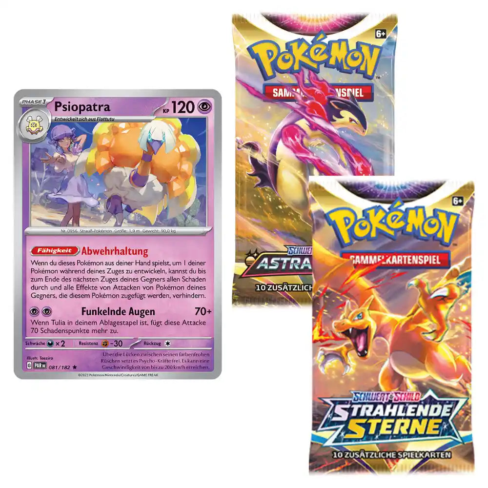 Pokémon TCG: 2er-Pack-Blister – Promokarte Psiopatra (deutsch)