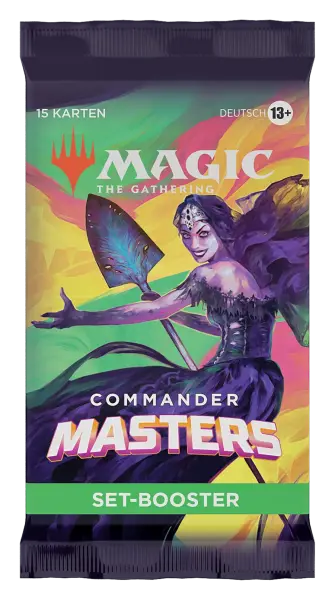 Magic The Gathering – Commander Masters Set Booster (Englisch, Einzelpack)