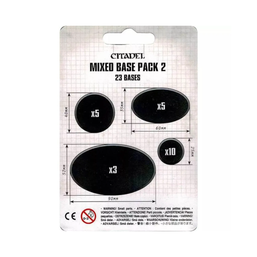 Citadel Mixed Base Pack 2 (23 Bases)