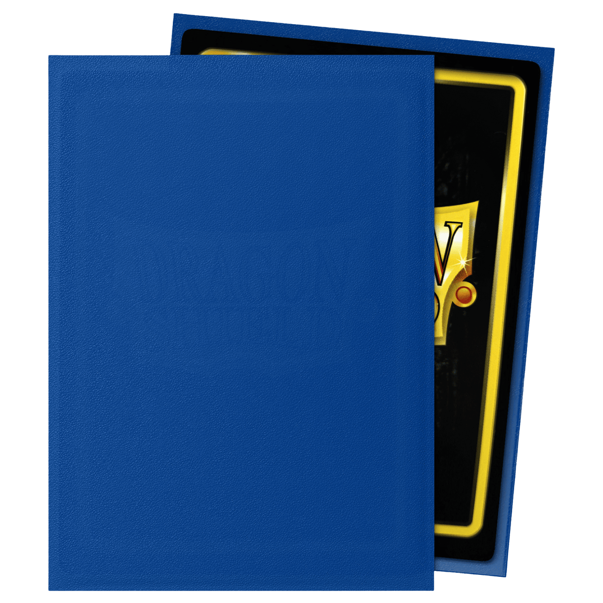 Dragon Shield - 100 Standard Size Card Sleeves - Blue Non-Glare