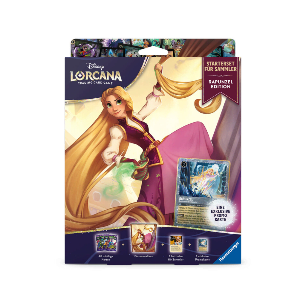 Disney Lorcana – Starterset für Sammler: Rapunzel (deutsch)