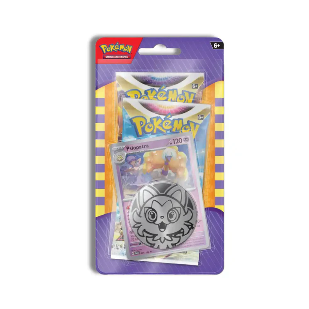 Pokémon TCG: 2er-Pack-Blister – Promokarte Psiopatra (deutsch)