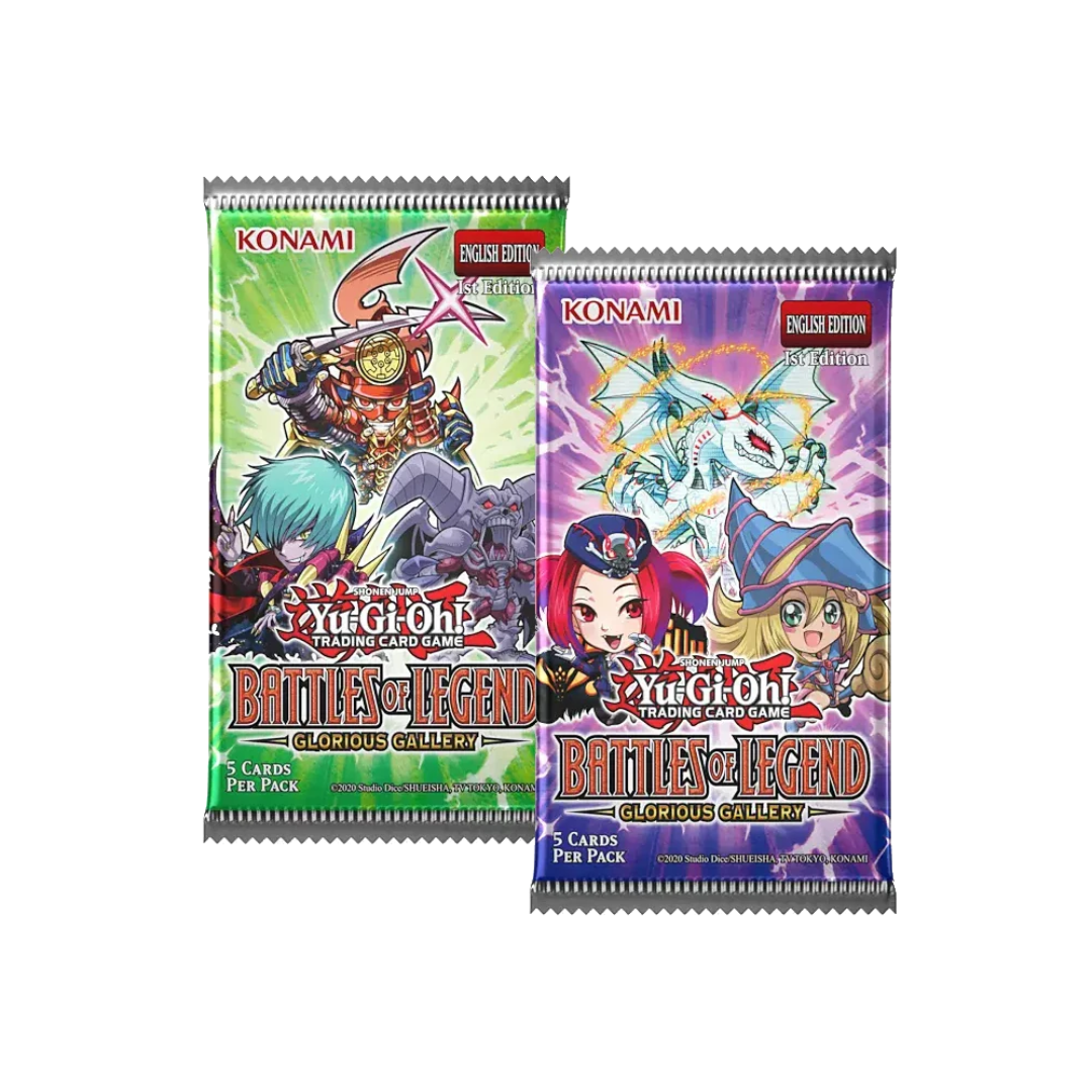Yu Gi Oh Battles of Legend Glorious Gallery Einzelbooster (englisch)