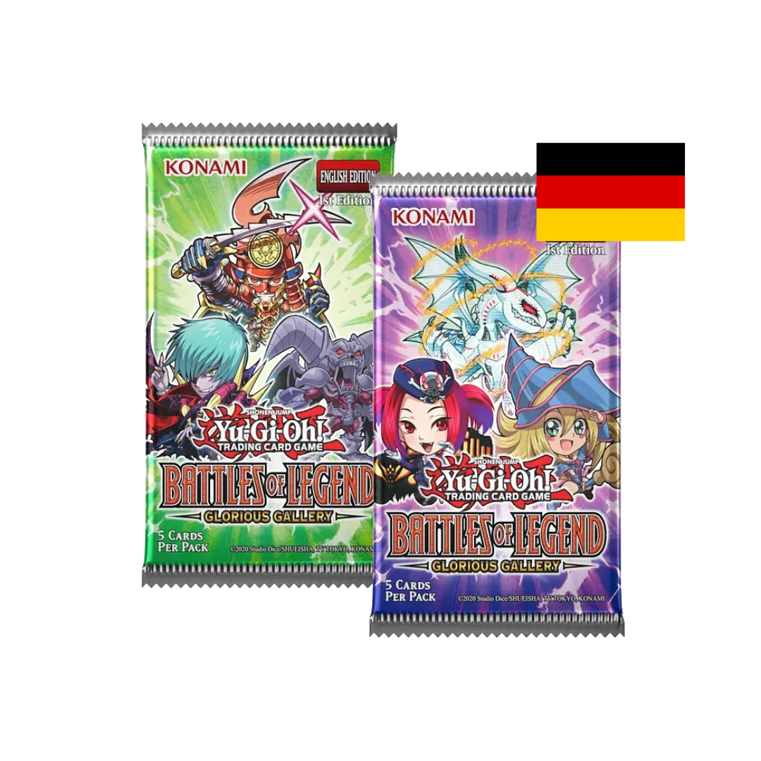 Yu Gi Oh Battles of Legend Glorious Gallery Einzelbooster (deutsch)