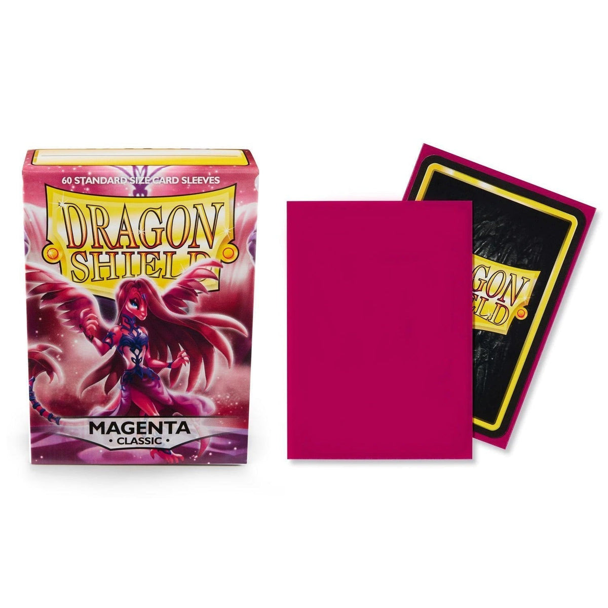 Dragon Shield - 60 Standart Sleeves - Magenta