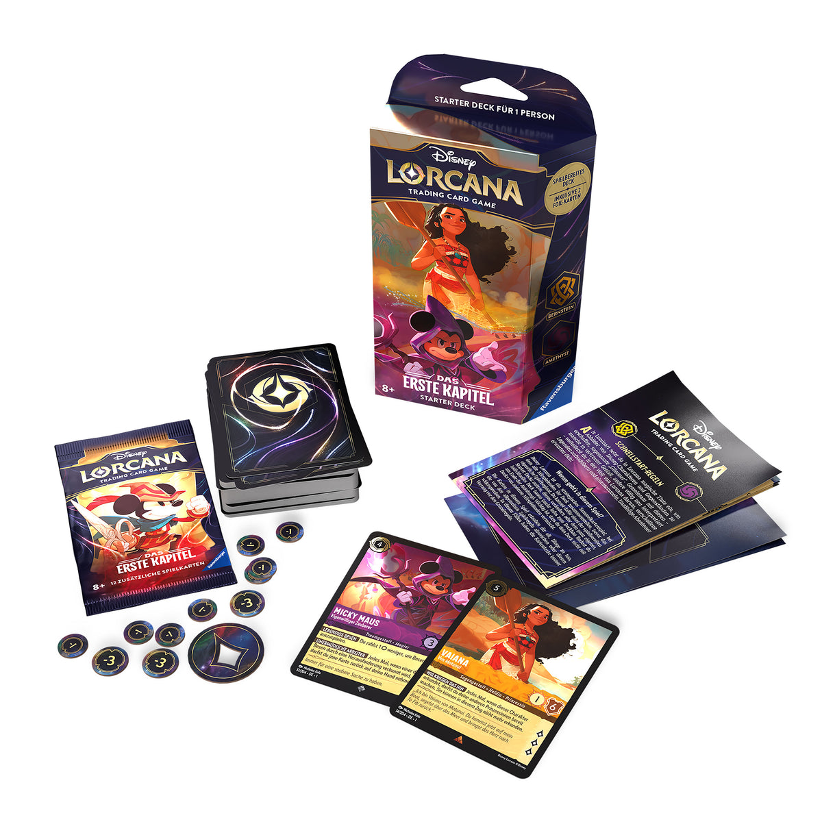 Disney Lorcana Sammelkartenspiel – Starterset The First Chapter (deutsch)