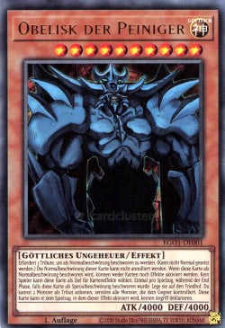 Yu-Gi-Oh! Ägyptisches Götterdeck – Obelisk der Peiniger (deutsch)