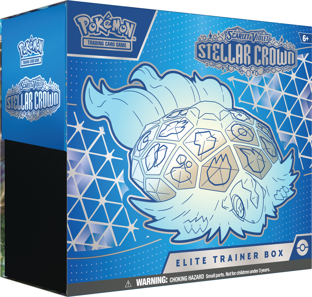 Pokemon Scarlet & Violet SV07 Stellar Crown Elite Trainer Box (englisch)