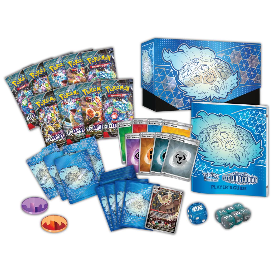 Pokemon Scarlet & Violet SV07 Stellar Crown Elite Trainer Box (englisch)