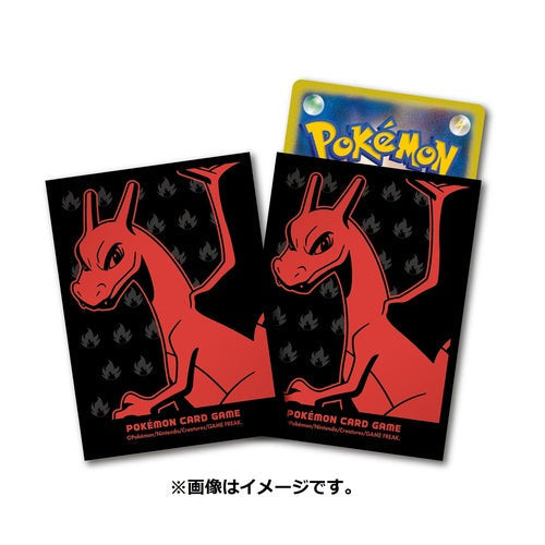 Pokemon Center Original Card Game Sleeve Charizard Premium Holo 64 Sleeves