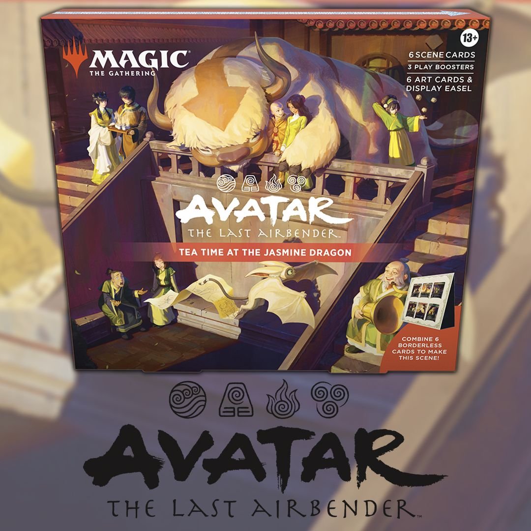Magic The Gathering – Avatar: The Last Airbender – Scene Box 2 Tea Time at the Jasmine Dragon (Englisch)