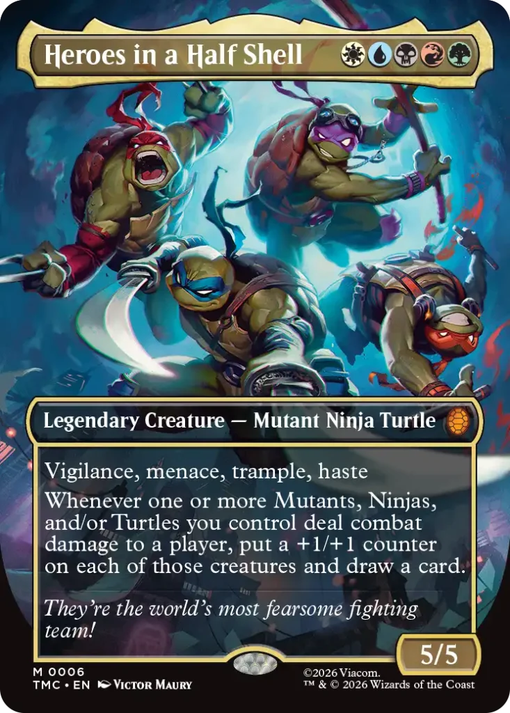 Magic The Gathering – Teenage Mutant Ninja Turtles Commander Deck (Englisch)