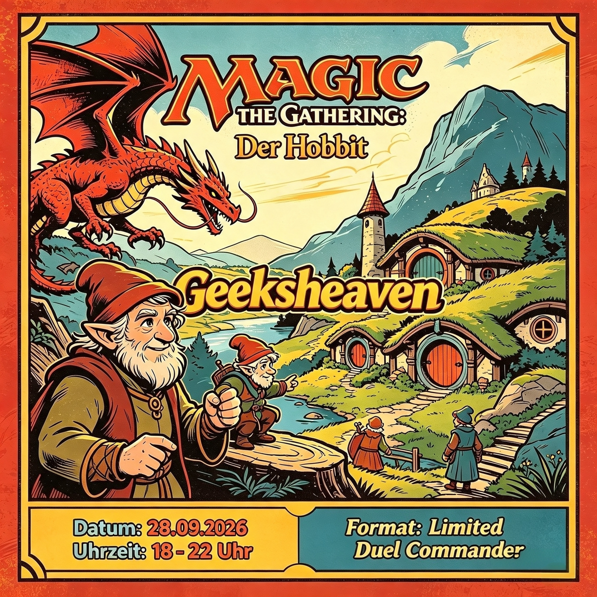 Magic The Gathering – Store Liga „Der Hobbit“ Limited Duel Commander - 28.09.2026 18.00Uhr