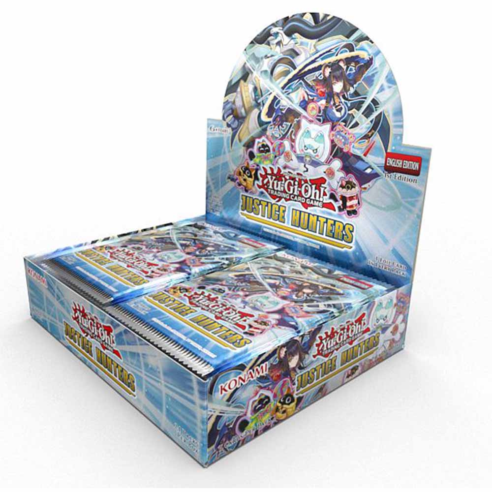 Yu-Gi-Oh! Justice Hunters Display (Englisch)