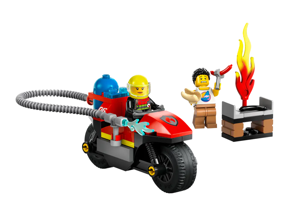 LEGO® City – Feuerwehrmotorrad (Set 60410)