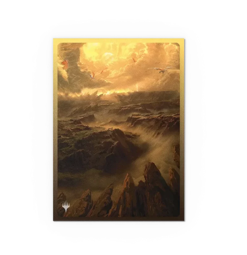 Dragon Shield Matte Dual Art Sleeves – MTG Landfall Series – Arid Mesa (100 Sleeves, Standardgröße)