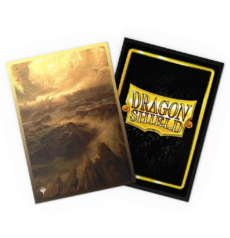 Dragon Shield Matte Dual Art Sleeves – MTG Landfall Series – Arid Mesa (100 Sleeves, Standardgröße)