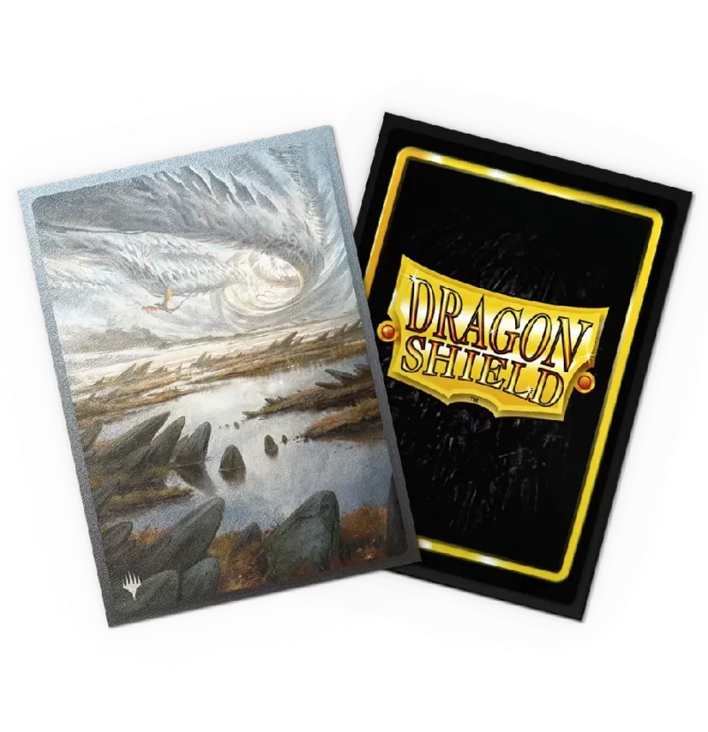 Dragon Shield Matte Dual Art Sleeves – MTG Landfall Series – Marsh Flats (100 Sleeves, Standardgröße)