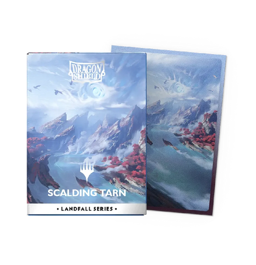 Dragon Shield Matte Dual Art Sleeves – MTG Landfall Series – Scalding Tarn (100 Sleeves, Standardgröße)