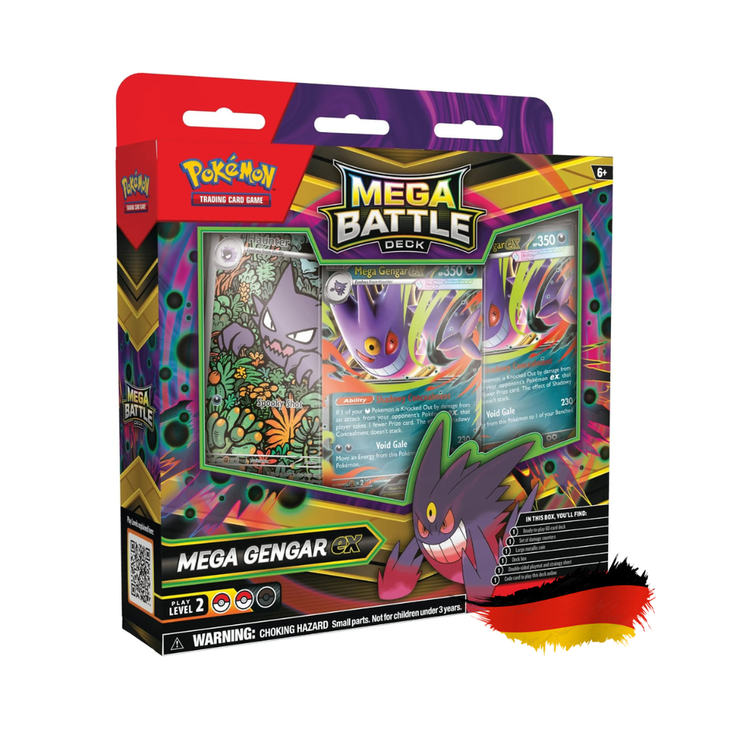 Pokemon Mega-Kampfdeck – Mega-Gengar EX (Deutsch)