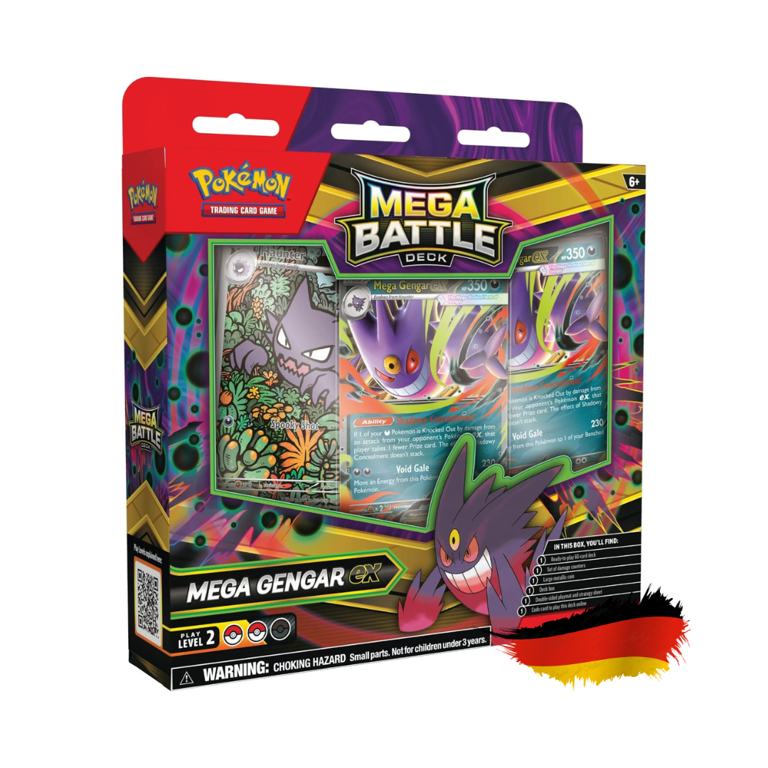 Pokemon Mega-Kampfdeck – Mega-Gengar EX (Deutsch)
