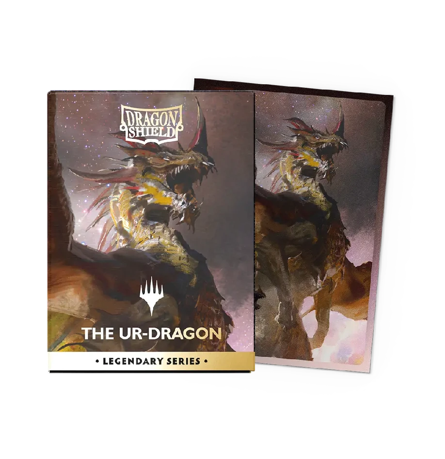Dragon Shield Matte Dual Art Sleeves – MTG Legendary Series – The Ur-Dragon (100 Sleeves, Standardgröße)