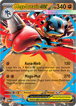 Pokemon Liga Kampfdeck Mega Lucario (deutsch)