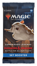 Magic The Gathering – Commander Legends: Battle for Baldur's Gate Set Booster (englisch, Einzelbooster)