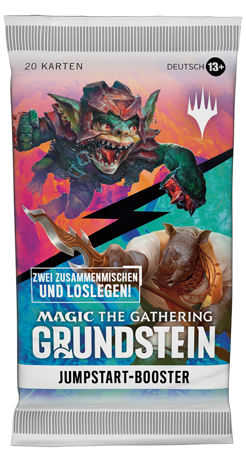 Magic The Gathering Grundstein – Jumpstart Booster (Deutsch, Einzelbooster)