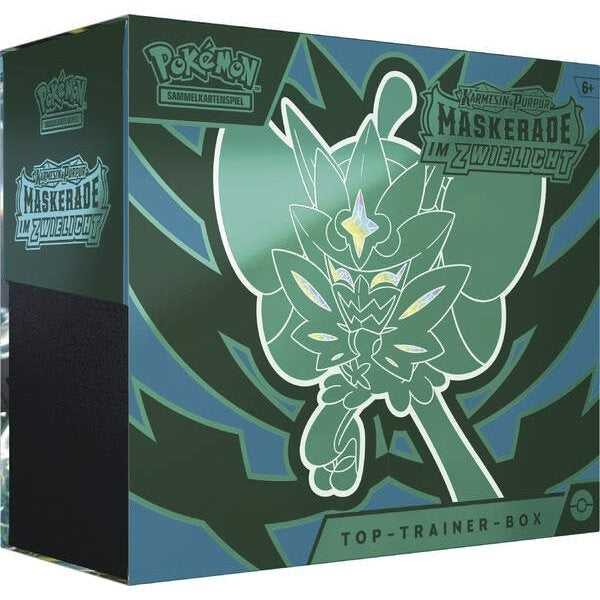 Pokemon Karmesin & Purpur KP06 Maskerade im Zwielicht Top Trainer Box (deutsch)