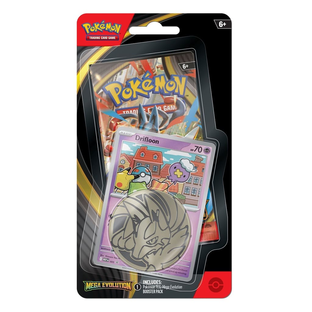 Pokemon – Mega Evolution ME01 Premium Checklane Blister - Drifloon/Drifblim (Englisch)