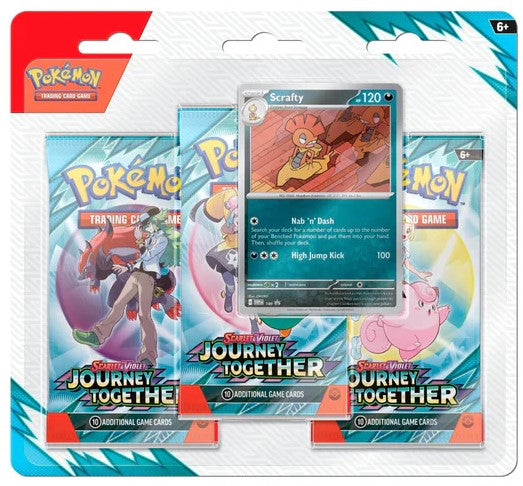 Pokemon Karmesin & Purpur 09: Reisegefährten - 3er Blister Deutsch