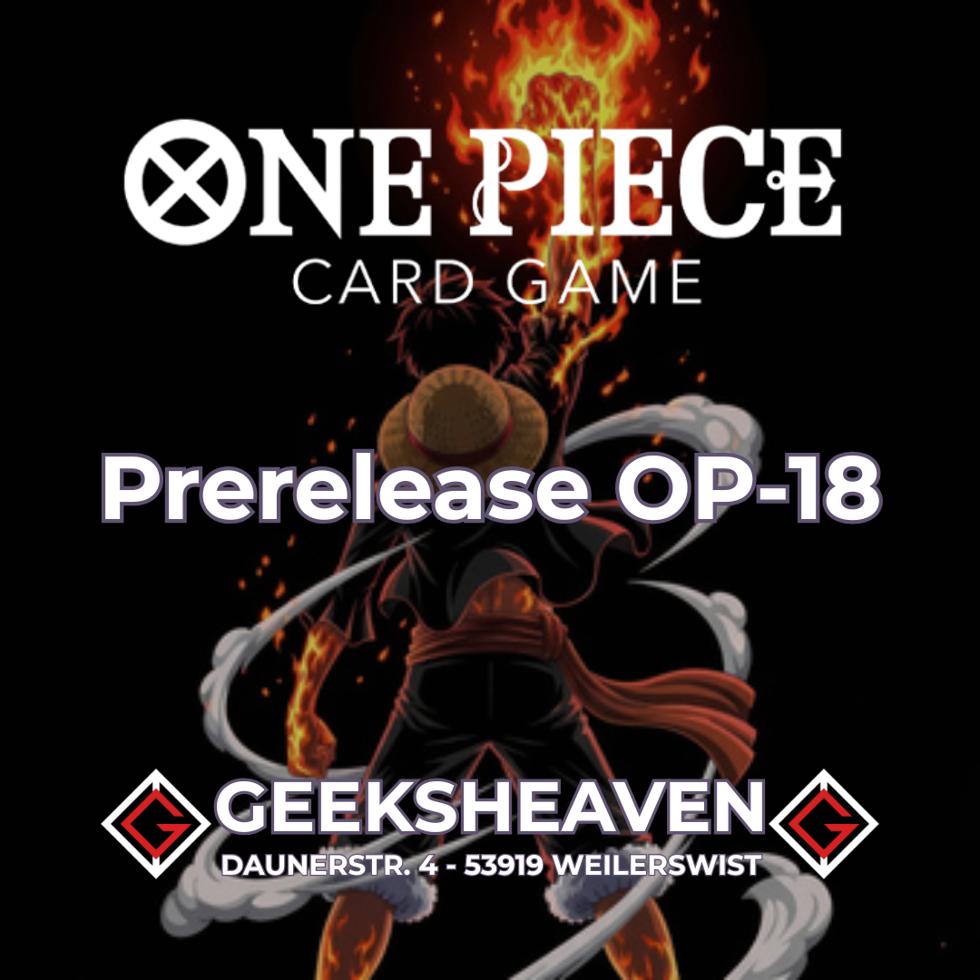 One Piece Card Game OP18 - Prerelease 21.11.2026 16:00
