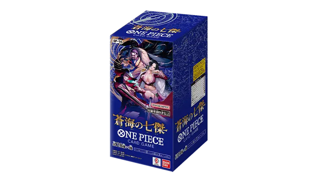 One Piece Card Game OP14 – The Azure Sea's Seven (Japanisch)