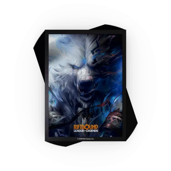 Riftbound: League of Legends TCG - Origins Volibear - 100 Standart Sleeves
