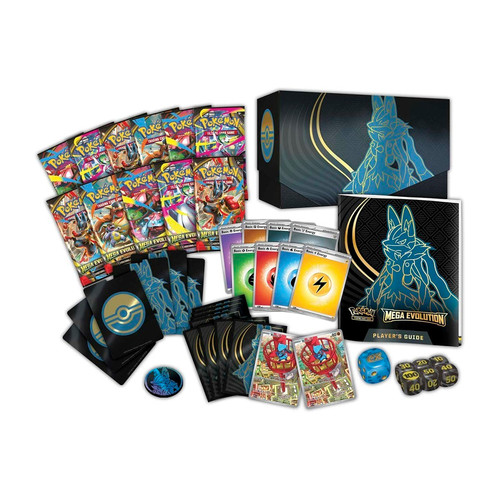 Pokemon – Mega Evolution ME01 Elite Trainer Box - Mega Lucario (Englisch)