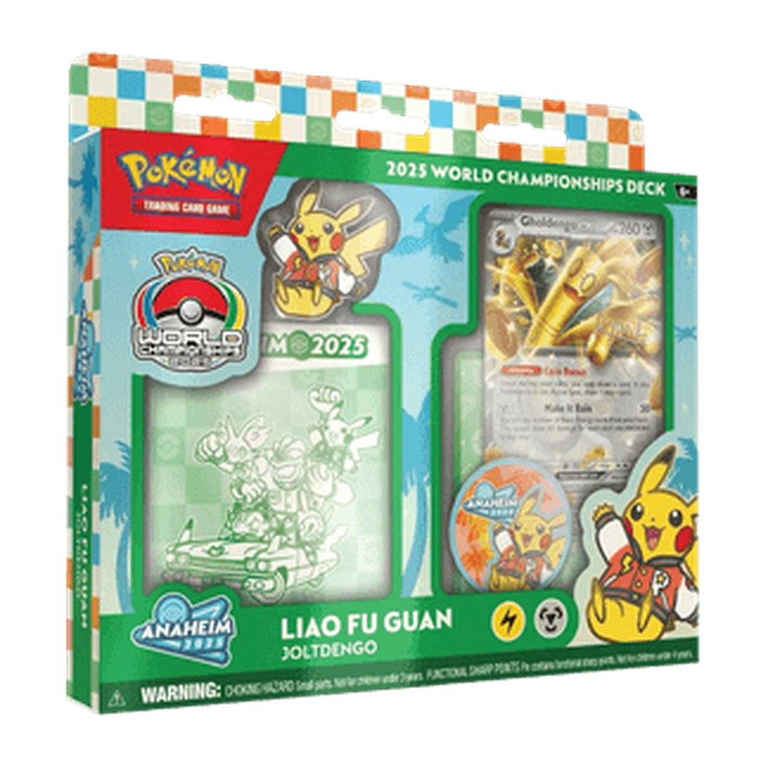 Pokémon Weltmeisterschaftsdeck 2025 – Joltdengo / Gholdengo ex (deutsch)